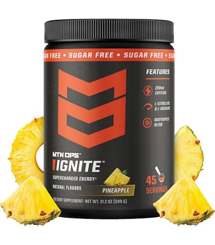 Amazon.com: MTN OPS Yeti Pre-Workout Powder Energy Drink with